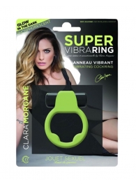 Люминесцентное эрекционное виброкольцо Super - Clara Morgane - в Салавате купить с доставкой