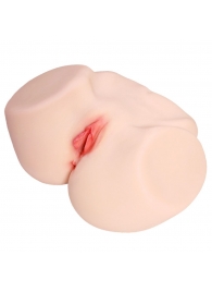 Мастурбатор-полуторс с двойным слоем материала Jenny Onahole Real Vagina - KOKOS - в Салавате купить с доставкой