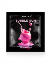 Саше съедобной оральной смазки OraLove с ароматом бабл-гам - 3 гр. - Биоритм - купить с доставкой в Салавате
