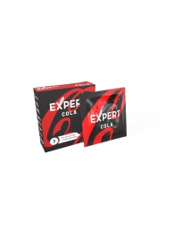 Презервативы с ароматом колы Expert Cola - 3 шт. - Expert - купить с доставкой в Салавате
