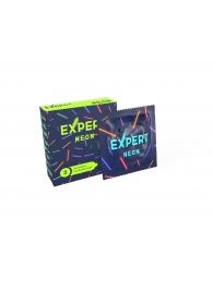 Светящиеся в темноте презервативы Expert Neon - 3 шт. - Expert - купить с доставкой в Салавате