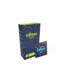 Светящиеся в темноте презервативы Expert Neon - 15 шт. - Expert - купить с доставкой в Салавате