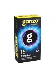 Супертонкие презервативы Ganzo Invisible - 15 шт. - Ganzo - купить с доставкой в Салавате
