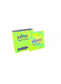 Ультратонкие презервативы Expert Invisible - 3 шт. - Expert - купить с доставкой в Салавате