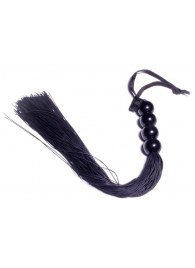 Черная силиконовая плеть - 37 см. - Boys of Toys - купить с доставкой в Салавате