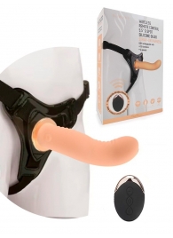 Женский вибрострапон со съемной насадкой и пультом ДУ - Erokay - купить с доставкой в Салавате