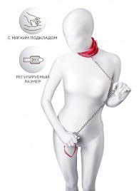 Красный ошейник с подкладкой из меха - ToyFa - купить с доставкой в Салавате