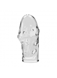 Прозрачная насадка на пенис Booker - 8 см. - Baile - в Салавате купить с доставкой