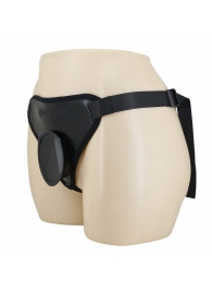 Черные трусики харнесс с платформой Caludio I - Baile - купить с доставкой в Салавате