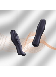 Сливовая силиконовая насадка на пенис с подхватом Manwan Ryzer - Manwan - в Салавате купить с доставкой