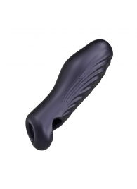 Сливовая силиконовая насадка на пенис с подхватом Manwan Ryzer - Manwan - в Салавате купить с доставкой