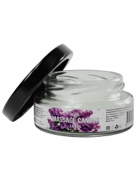 Массажная свеча «Сирень» - 50 мл. - SGAN - купить с доставкой в Салавате