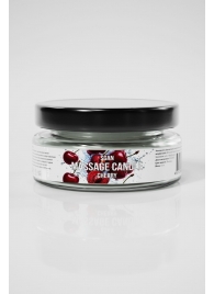 Массажная свеча «Спелая вишня» - 50 мл. - SGAN - купить с доставкой в Салавате