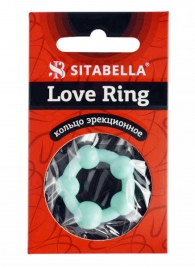 Цветное эрекционное кольцо с 5 бусинами Love Ring - Sitabella - в Салавате купить с доставкой