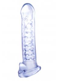 Прозрачная насадка-удлинитель Stretchy Touch - 18 см. - NMC - в Салавате купить с доставкой