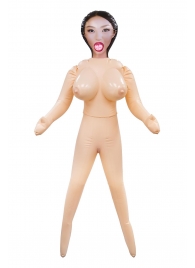 Телесная надувная секс-кукла с пышным бюстом - NMC - в Салавате купить с доставкой