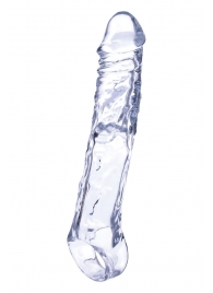 Прозрачная насадка-удлинитель Length Enhancer с подхватом - 22,3 см. - NMC - в Салавате купить с доставкой