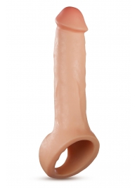 Телесная насадка-удлинитель Thrive 8.75 Inch Realistic Penis Extender Sleeve - 22,2 см. - Blush Novelties - в Салавате купить с доставкой