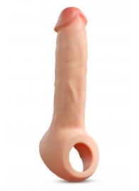 Телесная насадка-удлинитель Thrive 8.75 Inch Realistic Penis Extender Sleeve - 22,2 см. - Blush Novelties - в Салавате купить с доставкой