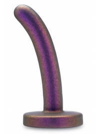 Фиолетовая насадка с гладкой поверхностью Surrender 4.75 Inch Beginner Pegging Dildo - 12 см. - Blush Novelties - купить с доставкой в Салавате