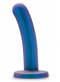 Синяя насадка с гладкой поверхностью Surrender 5.75 Inch Intermediate Pegging Dildo - 14,6 см. - Blush Novelties - купить с доставкой в Салавате