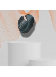 Серый сквозной мастурбатор с вибрацией Manwan Starter - Manwan - в Салавате купить с доставкой