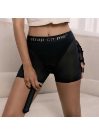 Трусики-шорты для фиксации насадок Strap-on-me Harness Lingerie Halo - size S - Strap-on-me - купить с доставкой в Салавате