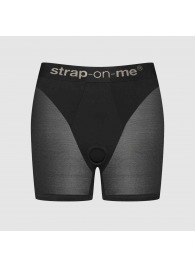 Трусики-шорты для фиксации насадок Strap-on-me Harness Lingerie Halo - size L - Strap-on-me - купить с доставкой в Салавате