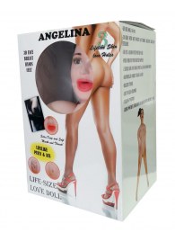 Надувная секс-кукла Angelina 3D - Boys of Toys - в Салавате купить с доставкой