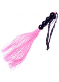 Розовая силиконовая плеть - 35,5 см. - Boys of Toys - купить с доставкой в Салавате