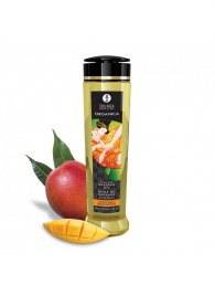 Массажное масло для тела Luscious Mango с ароматом манго - 240 мл. - Shunga - купить с доставкой в Салавате