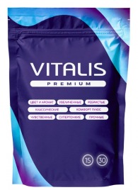 Презервативы с утолщенной стенкой VITALIS Premium Strong - 15 шт. - Vitalis - купить с доставкой в Салавате