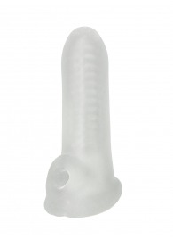 Белый фаллоудлинитель Striker - 13,5 см. - Lola Games - в Салавате купить с доставкой