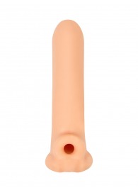 Телесный фаллоудлинитель Titan - 16,5 см. - Lola Games - в Салавате купить с доставкой