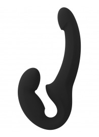 Черный безремневой страпон Share Lite - Fun Factory - купить с доставкой в Салавате