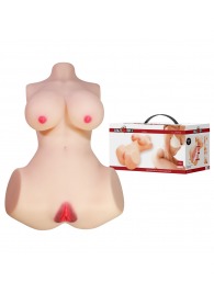 Мастурбатор-торс Aveline с 2 любовными тоннелями - Baile - в Салавате купить с доставкой