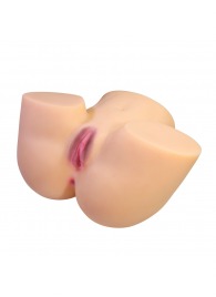 Телесный мастурбатор Liora с 2 любовными тоннелями - Baile - в Салавате купить с доставкой