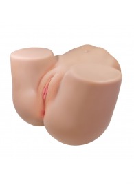 Телесный мастурбатор Julia с 2 любовными тоннелями - Baile - в Салавате купить с доставкой