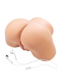 Телесный мастурбатор Olivia с 2 любовными отверстиями - Baile - в Салавате купить с доставкой