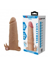 Телесная насадка на пенис Quillon - 20 см. - Baile - в Салавате купить с доставкой