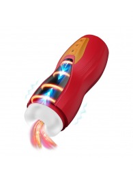 Интерактивный мастурбатор Solara с нагревом, вибрацией и поступательными движениями - Shots Media BV - в Салавате купить с доставкой