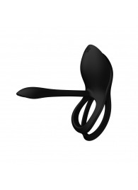 Черное эрекционное виброкольцо Bayek с пультом ДУ - Zalo - в Салавате купить с доставкой