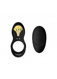 Черное эрекционное виброкольцо Bayek с пультом ДУ - Zalo - в Салавате купить с доставкой