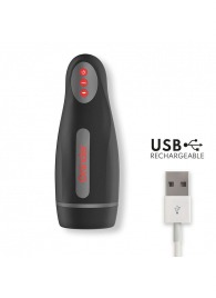 Черный автоматический мастурбатор с управлением через приложение - Oninder - в Салавате купить с доставкой