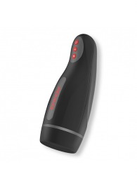 Черный автоматический мастурбатор с управлением через приложение - Oninder - в Салавате купить с доставкой