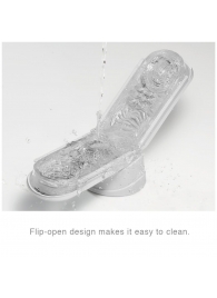 Белый мастурбатор FLIP 0 (ZERO) - Tenga - в Салавате купить с доставкой