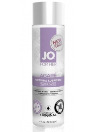 Женский лубрикант на водной основе JO AGAPE LUBRICANT ORIGINAL - 120 мл. - System JO - купить с доставкой в Салавате