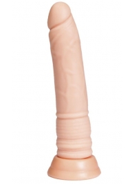 Телесный фаллоимитатор A-toys с присоской - 22 см. - A-toys купить с доставкой в интернет-магазине Orgasmix в Салавате Телесный фаллоимитатор A-toys с присоской - 22 см. - A-toys