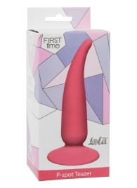 Розовая анальная пробка P-spot Teazer Pink - 12,2 см. - Lola Games - в Салавате купить с доставкой