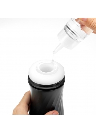 Мастурбатор с регулируемой плотностью обхвата Custom Strength CUP Twist Ripple - Tenga - в Салавате купить с доставкой